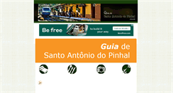 Desktop Screenshot of guiadesantoantoniodopinhal.com.br